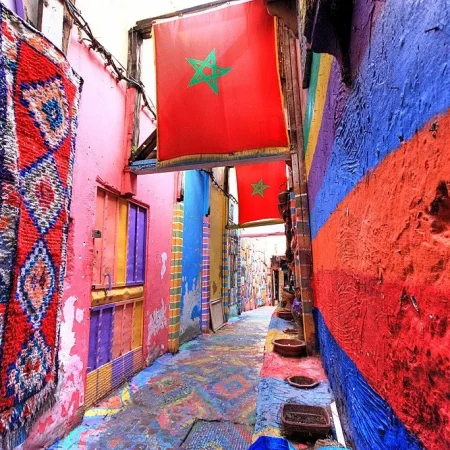 Exploring the colorful passageways of the old Medina of Fes